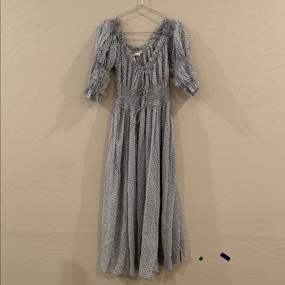 Doen Ischia Dress in Bluebell Hillside Bloom size XS - Picture 2 of 6